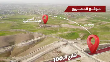 أرض في يبعد 600 متر عن شارع ال 100 - 24,000 دأ - صورة NaN